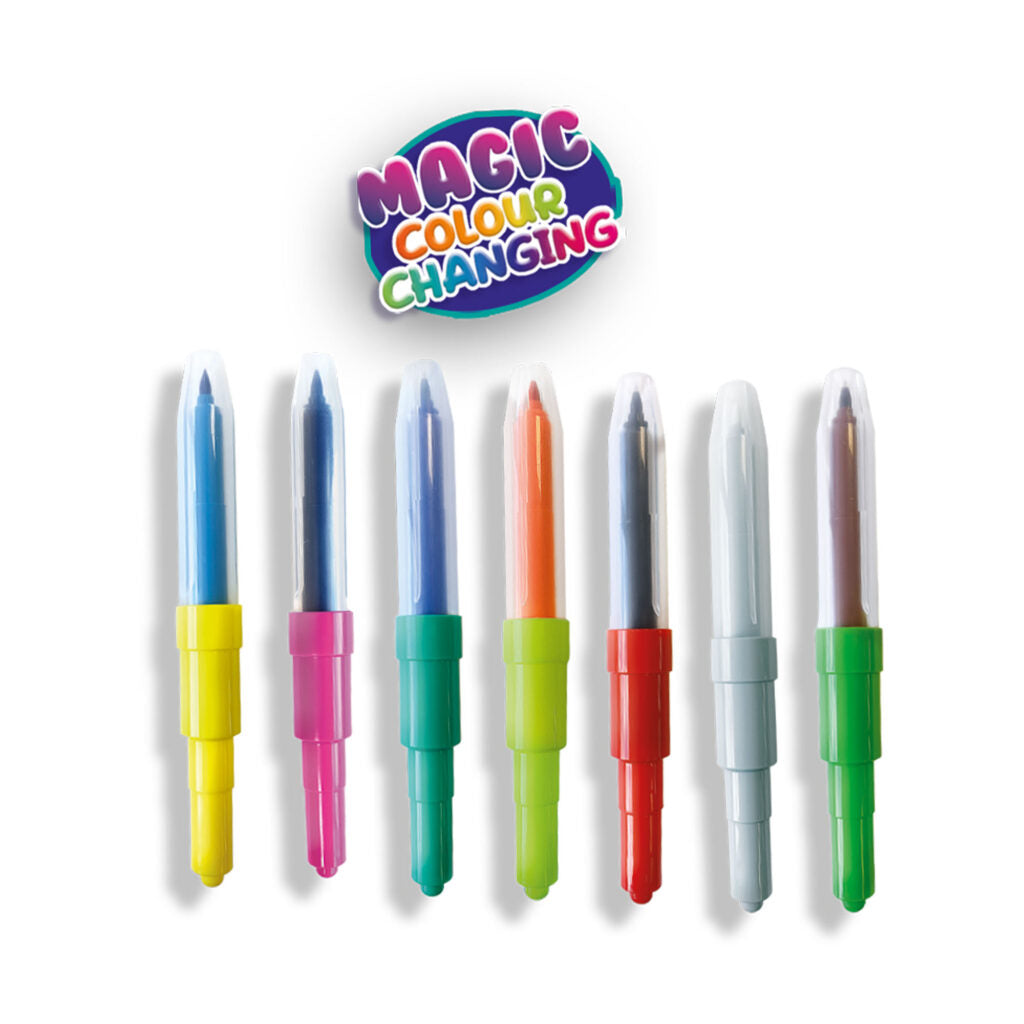 Blow airbrush pens - Magic colour changing