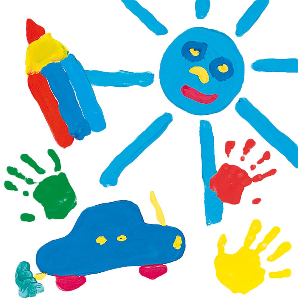 Fingerpaint 4 Primary Colours x 110 mL
