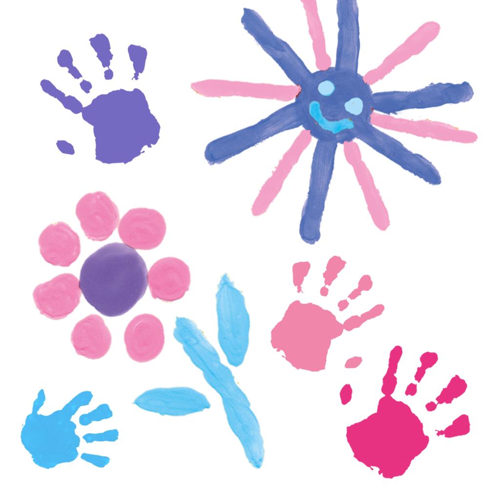 Fingerpaint 4 Trendy Colours x 110 mL