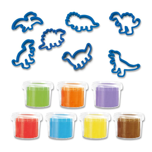 Dough - Dinos Mega Set 7 x 90 g With Cutters