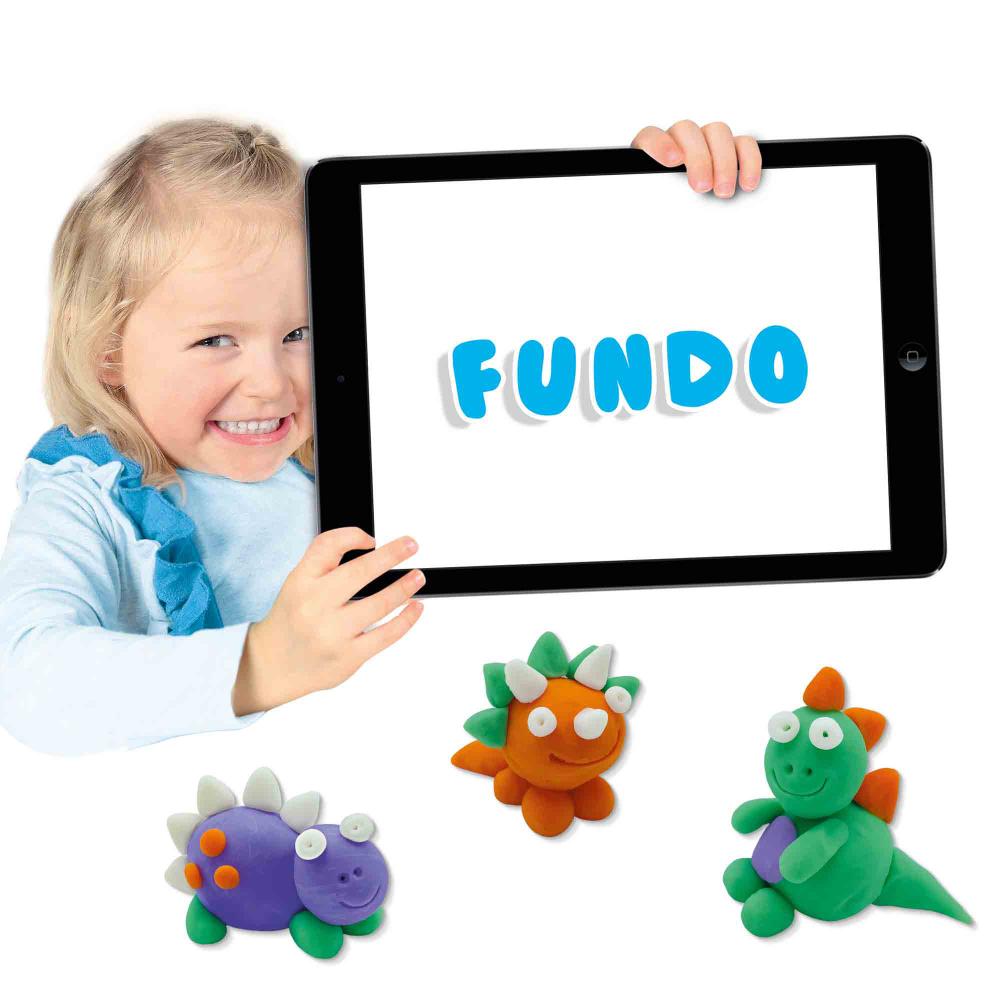 FunDo Dough - Dinos 3 x 90 g + 1 x 40 g