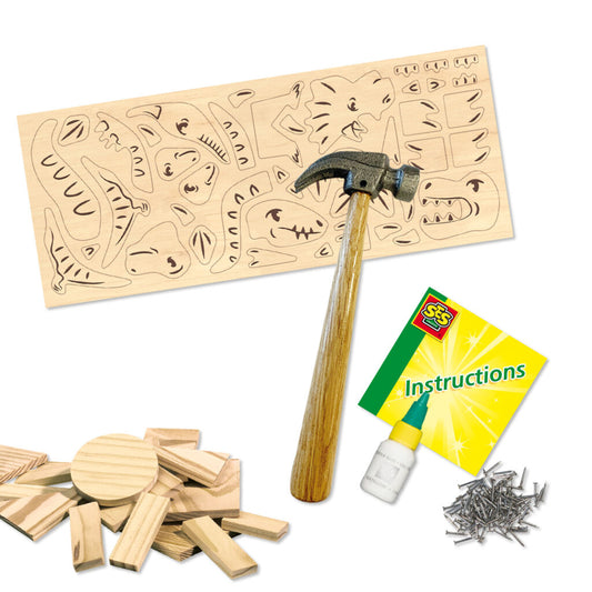 Woodwork set - Dinosaurs