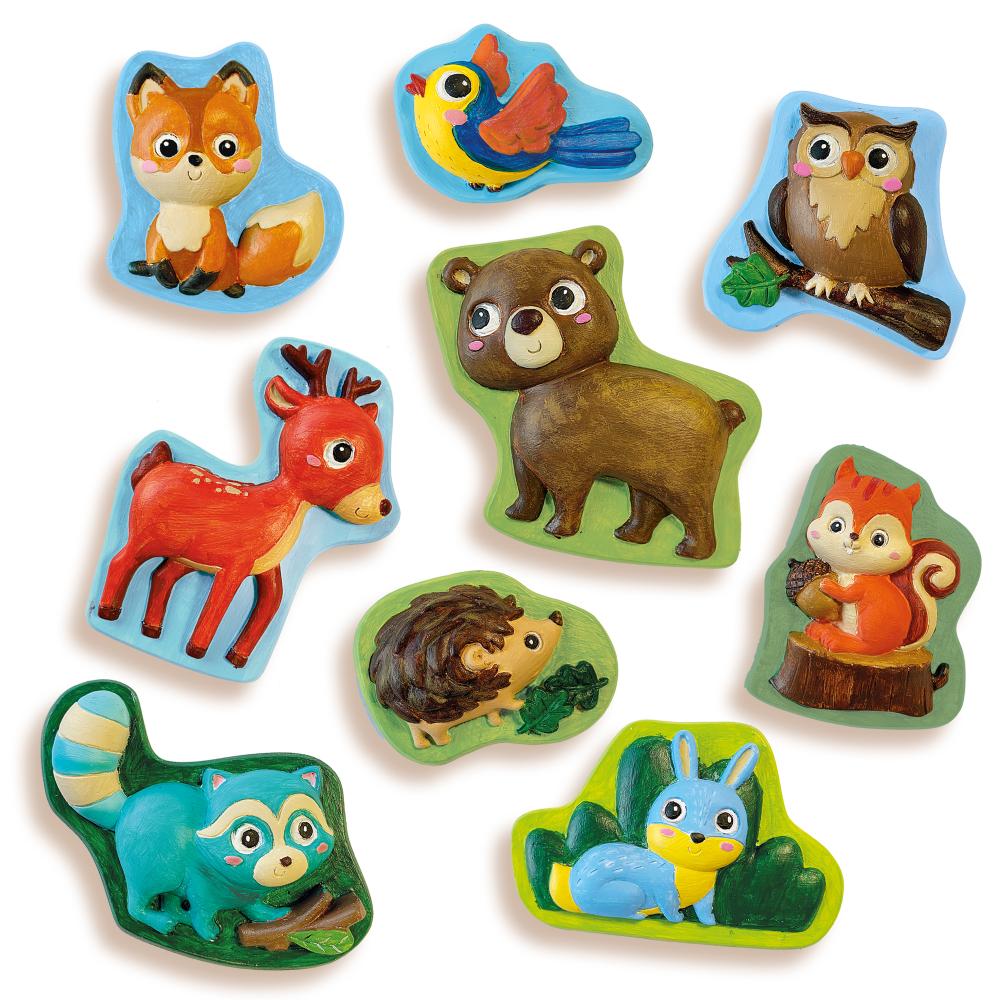 Casting And Painting - Forest Animals