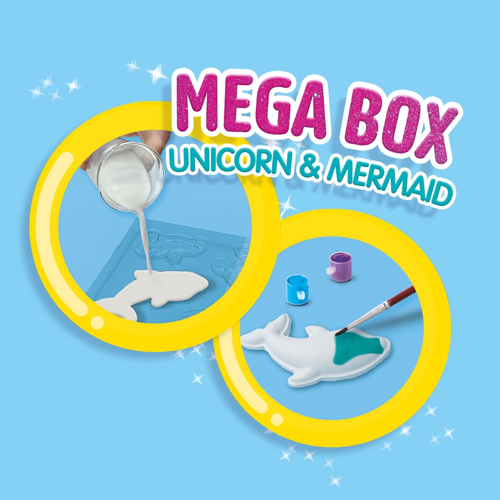Casting And Painting - Mega Box Unicorn And Mermaid