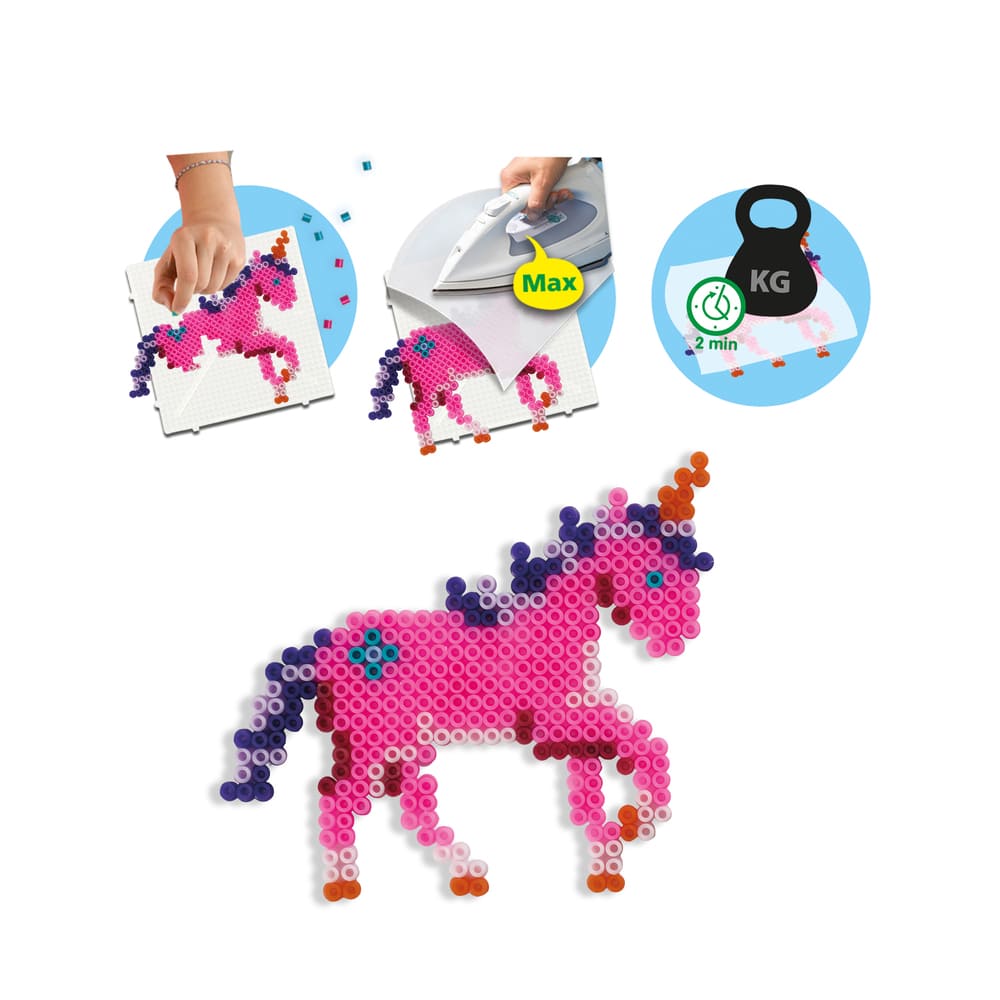 Iron On Beads - Unicorn World
