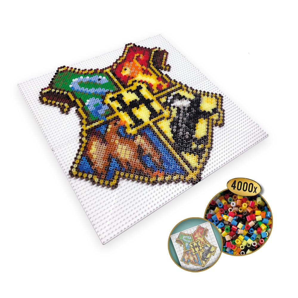 Harry Potter - Iron On Beads Colour Mix Hogwarts Crest