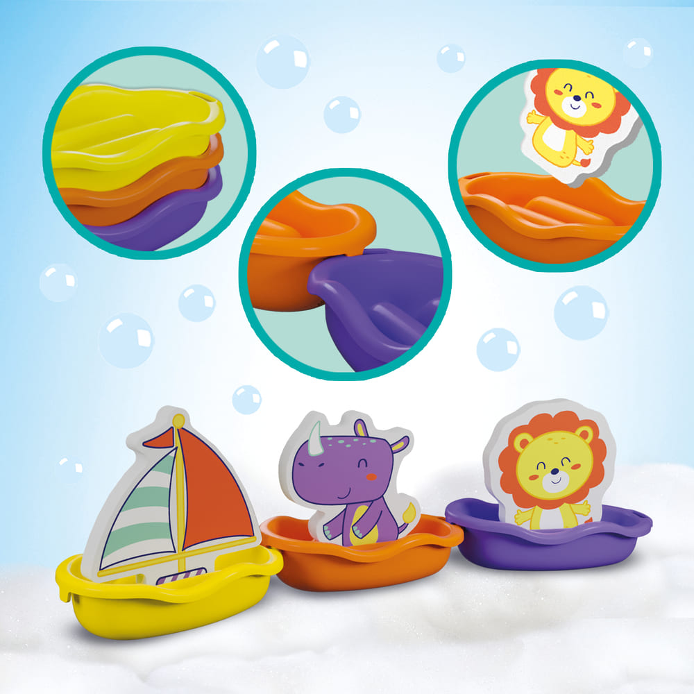 Bath Boats - Safari Animals