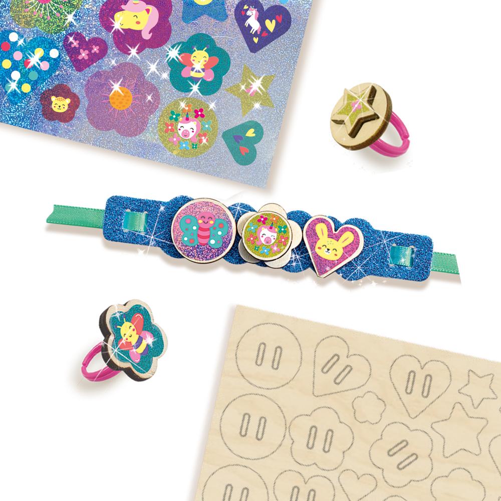 Easy Rings And Glitter Bracelets