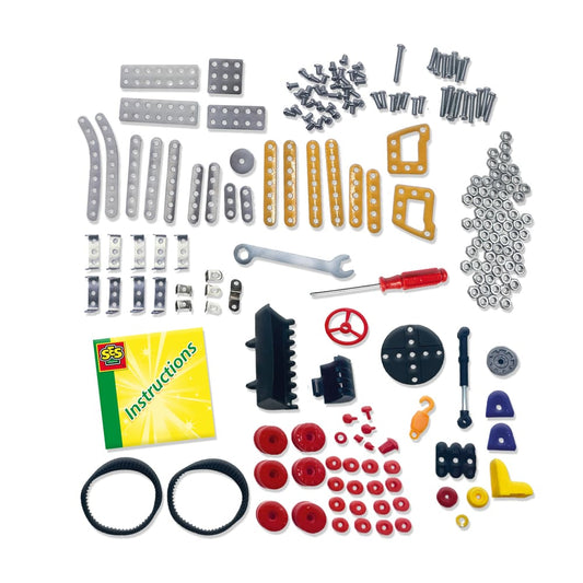 Metal Construction Set - Construction Vehicles 3 In 1