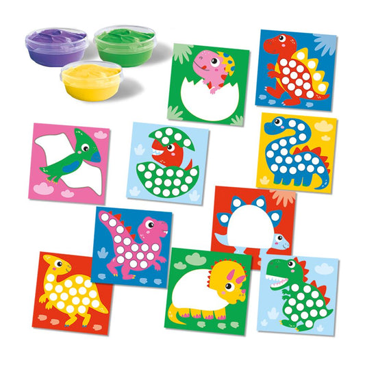 My First - Fingerprint Paint Dinos