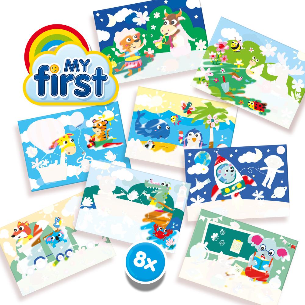 Colouring With Water - Hidden Animals Mega Set