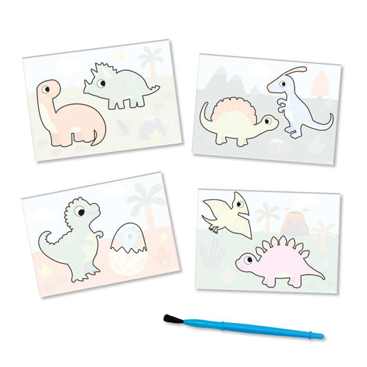 Colouring With Water - Dinos