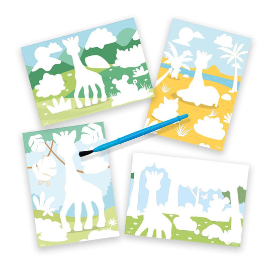 Sophie La Girafe - Colouring With Water