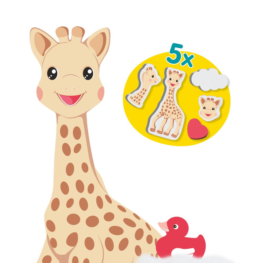Sophie La Girafe - Bath Crayons With Shapes