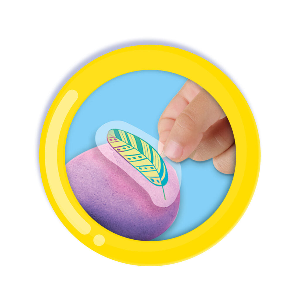 Painting galaxy stones