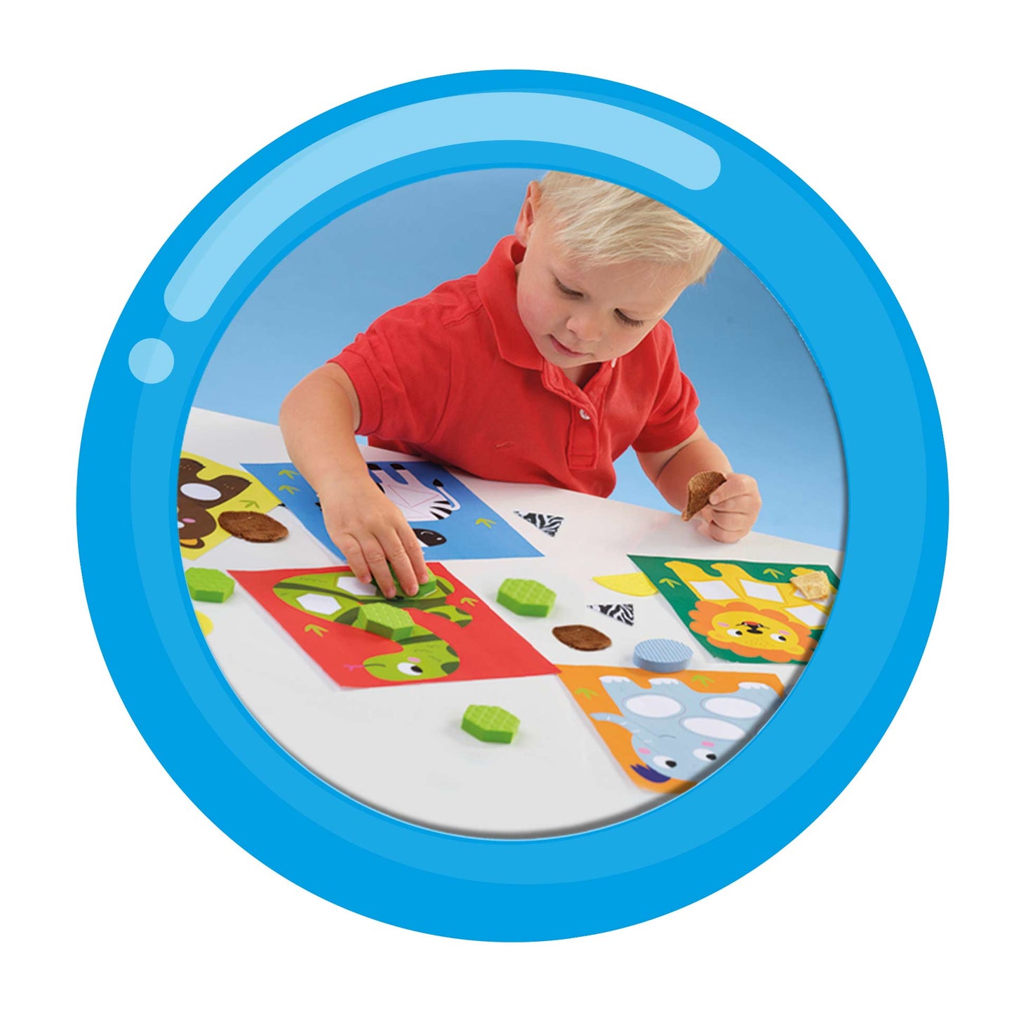 My first - Sensory mosaic cards