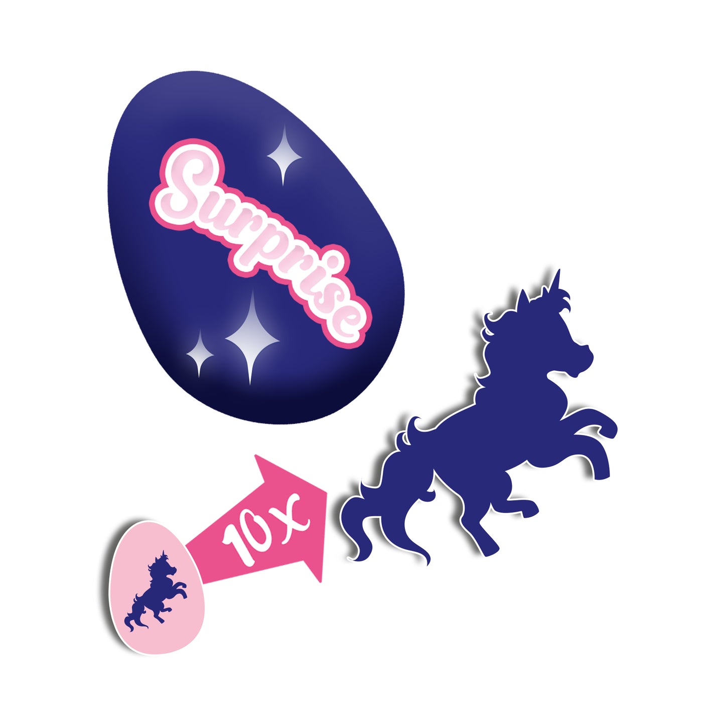 Hatching unicorn