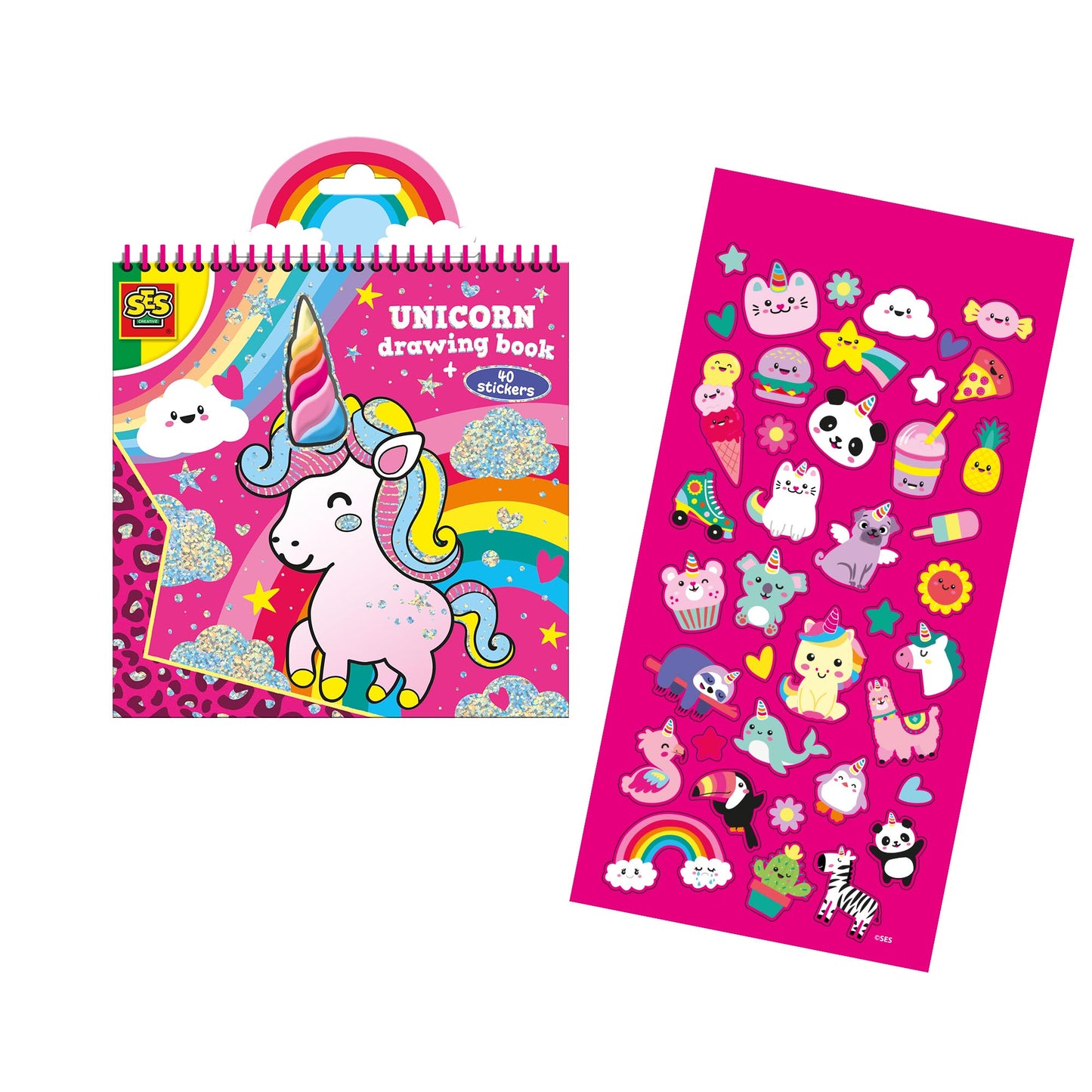 Unicorn Colouring Book