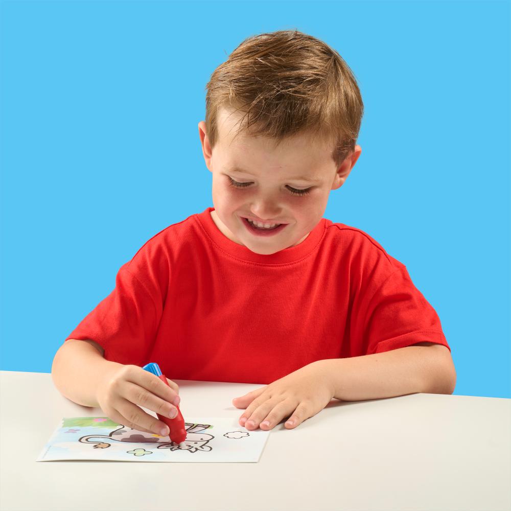 Colouring With Water Book With Water Brush - Fantasy