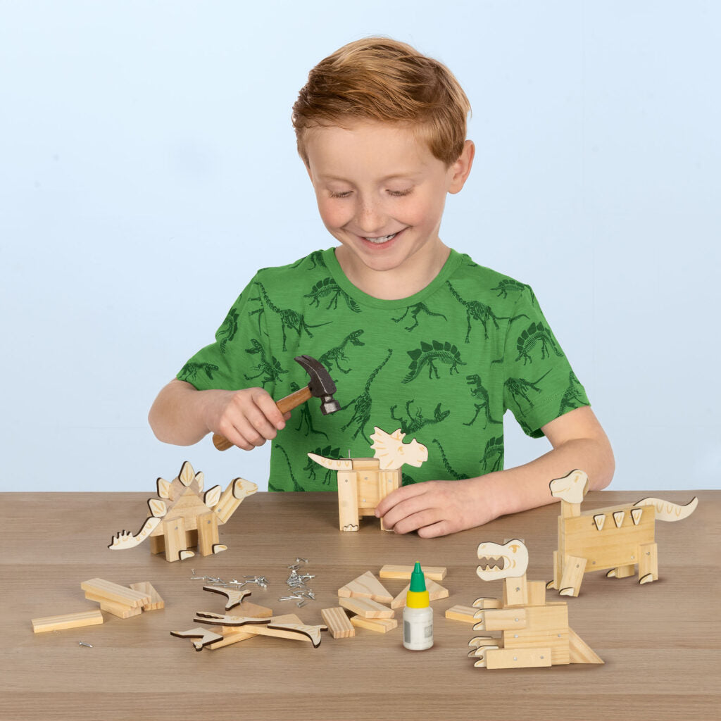Woodwork set - Dinosaurs