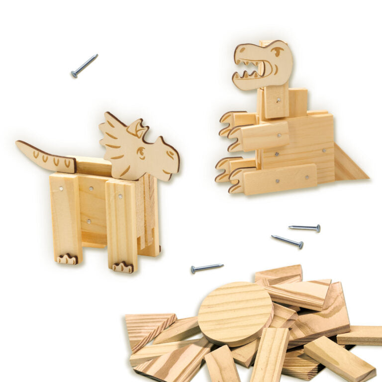 Woodwork set - Dinosaurs
