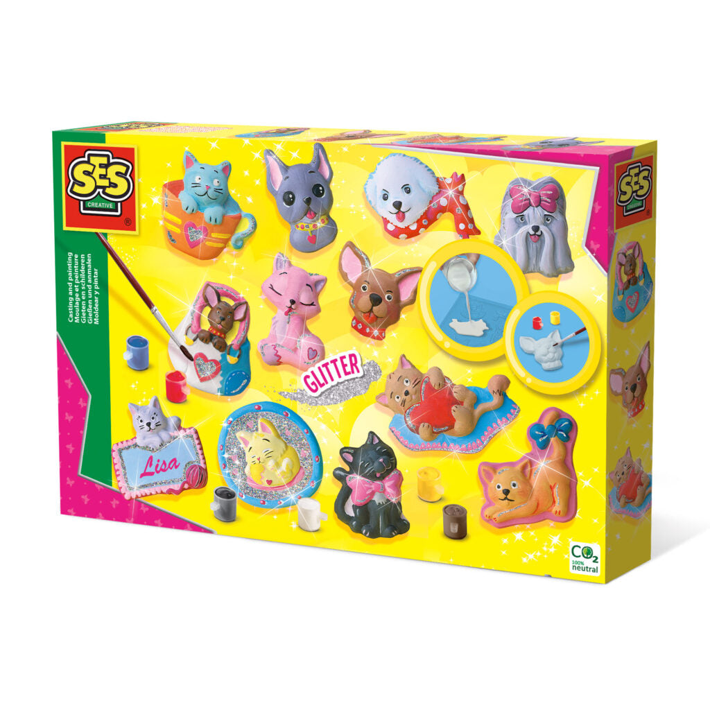 Casting and Painting- Cats and dogs