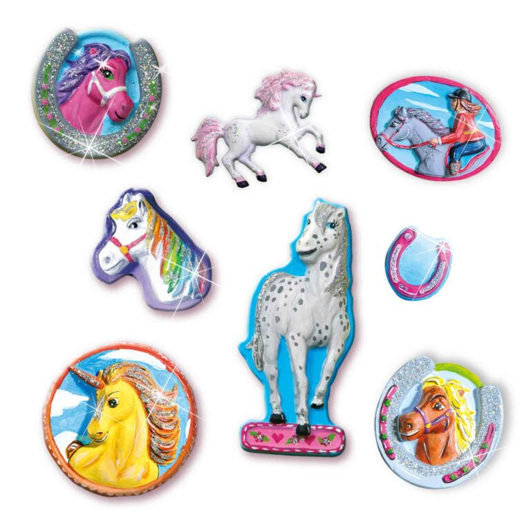 Casting and painting - Fantasy horses