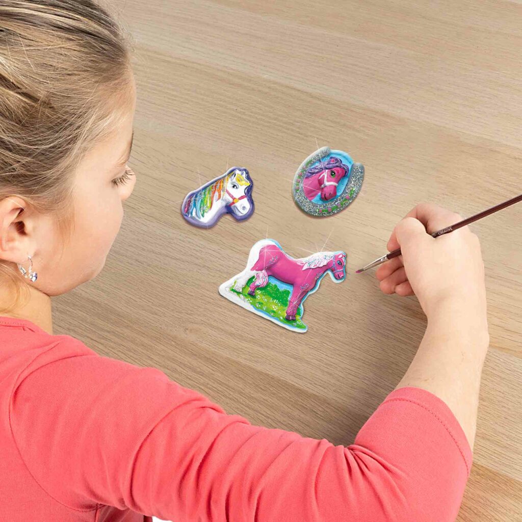 Casting and painting - Fantasy horses