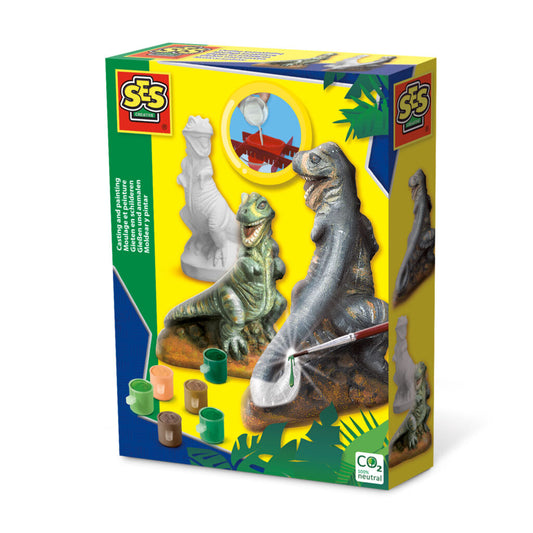 Casting and painting - T-rex