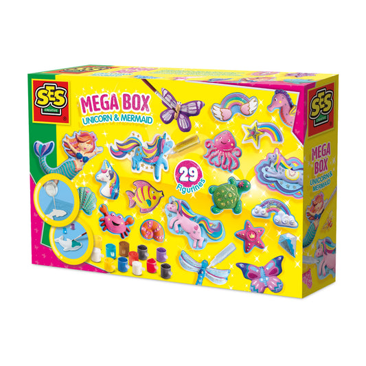 Casting And Painting - Mega Box Unicorn And Mermaid