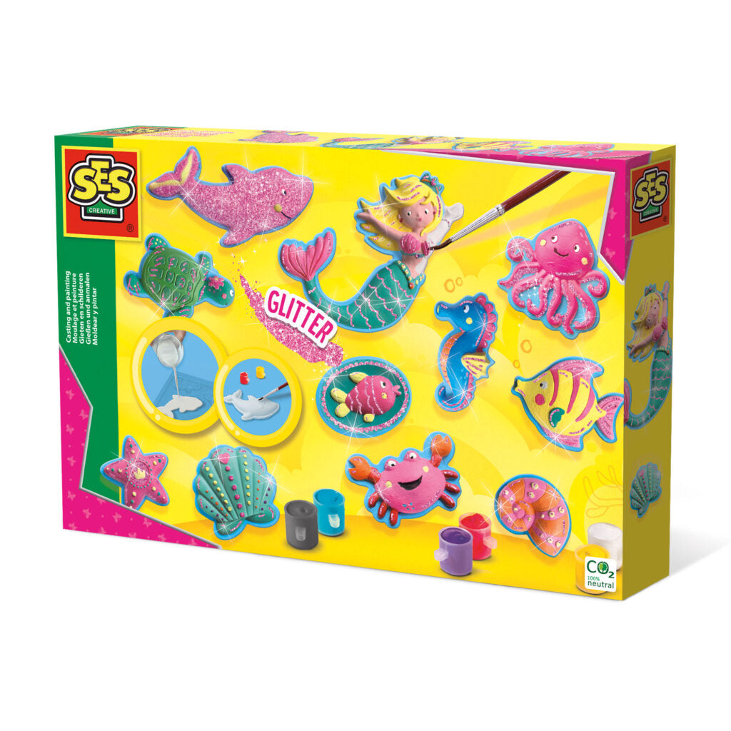 Casting and painting - Ocean figures