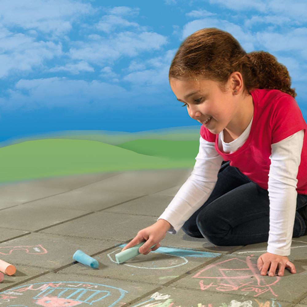 Playground Chalk 22pcs Bucket
