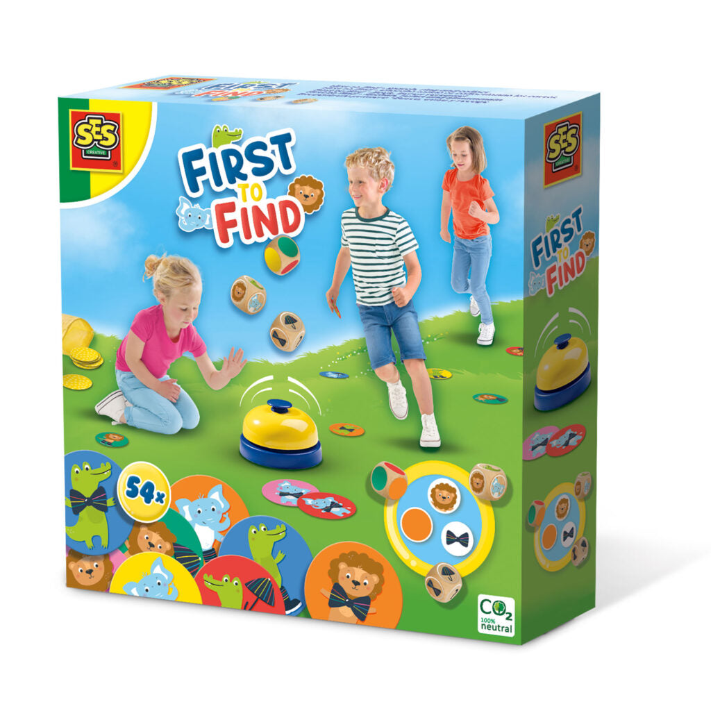 First to find - Search, ring and collect