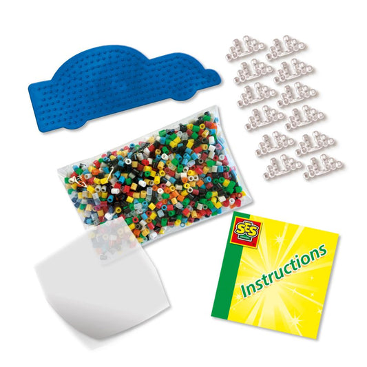 Iron On Beads - Car