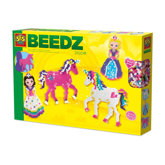 Iron On Beads - Unicorns And Princesses