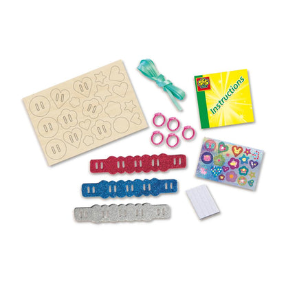 Easy Rings And Glitter Bracelets