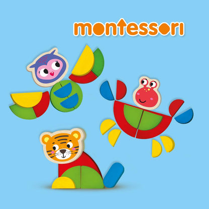 Montessori - Creating Animal Shapes
