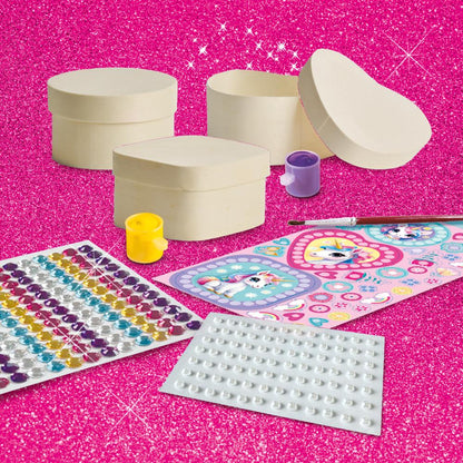 Unicorn - Diamond Painting Wooden Jewellery Boxes