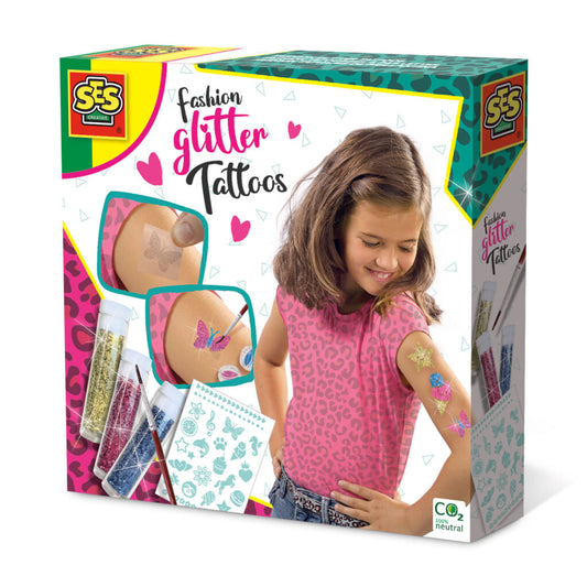 Fashion glitter tattoos