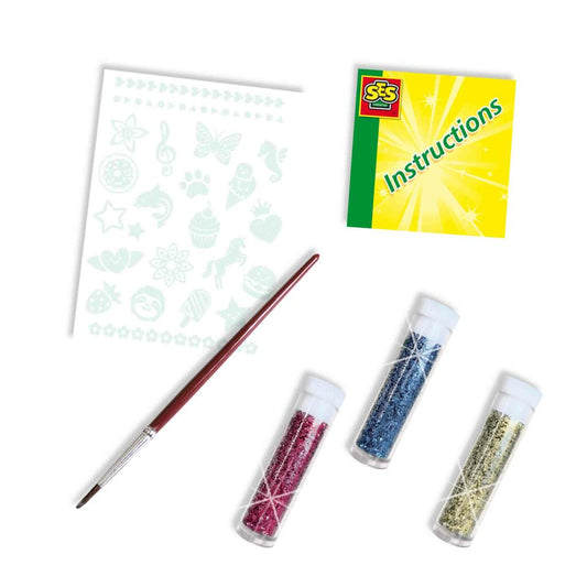 Fashion glitter tattoos