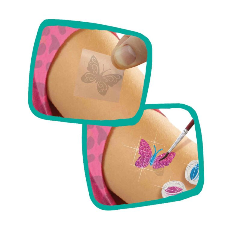 Fashion glitter tattoos