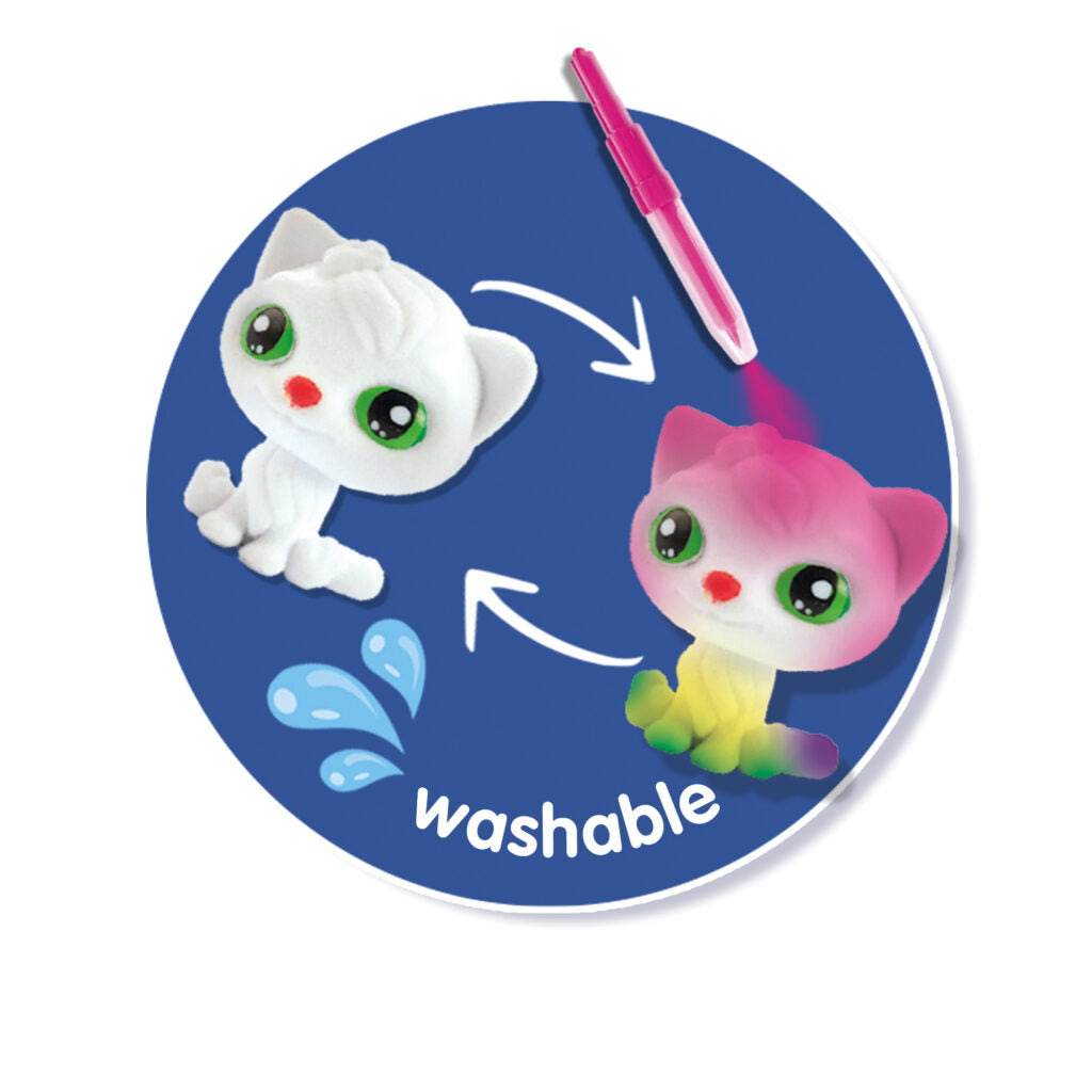 Blow airbrush pens - Kittens surprise 3x