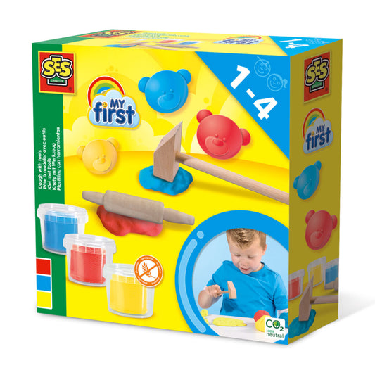 My first - Dough with tools 3 x 90 g