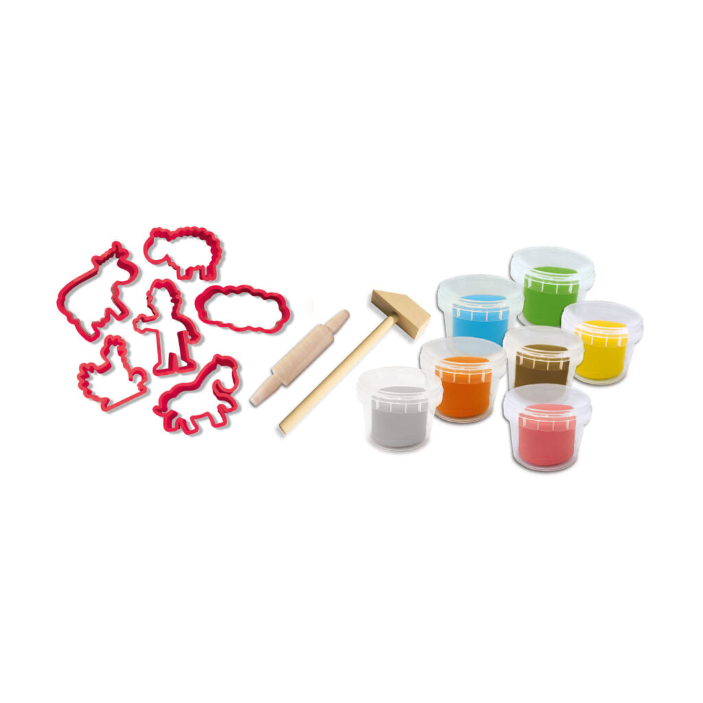 My first - Dough mega set 7 x 90 g with tools