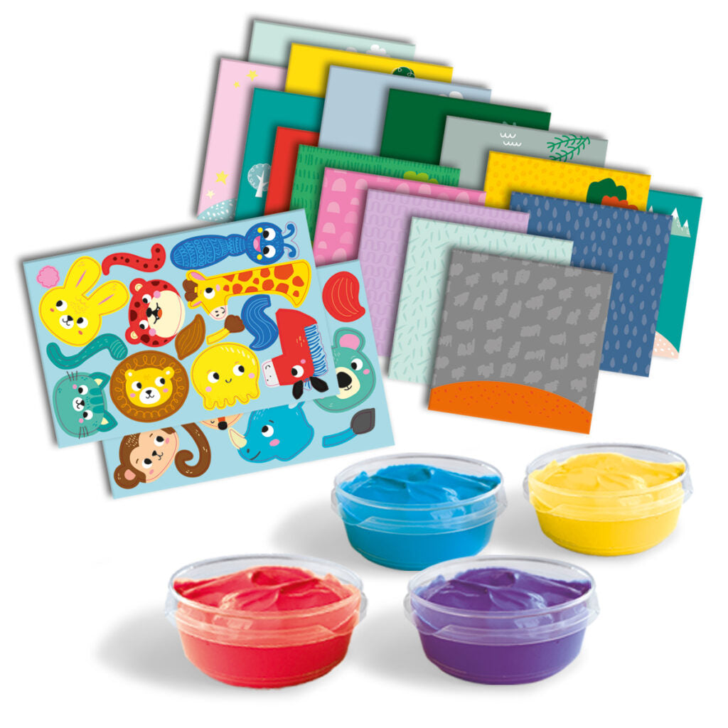 My first - Fingerpaint handprint animals