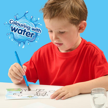 Colouring With Water - Hidden Animals