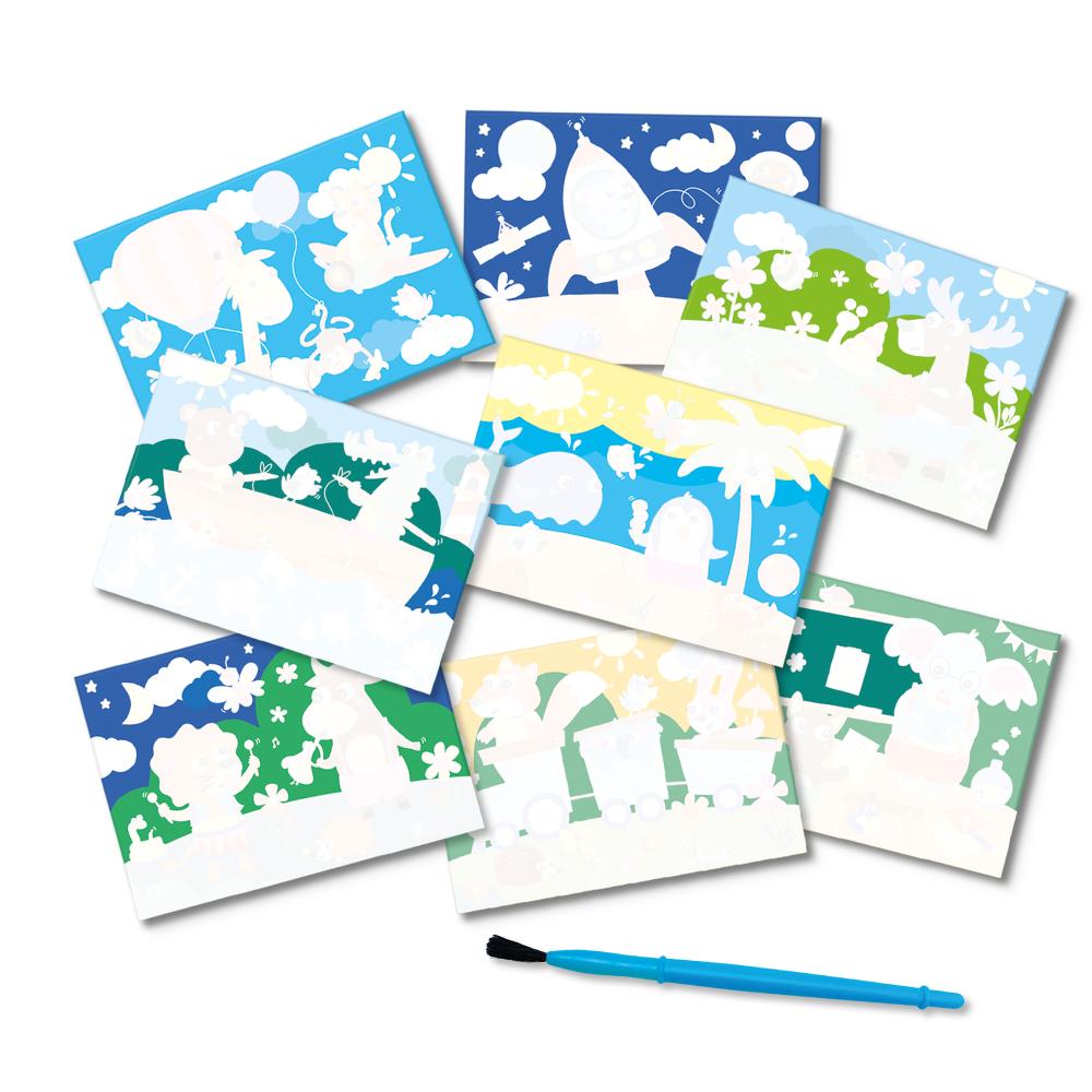 Colouring With Water - Hidden Animals Mega Set