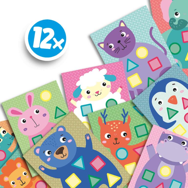 My first - Sticker mosaics