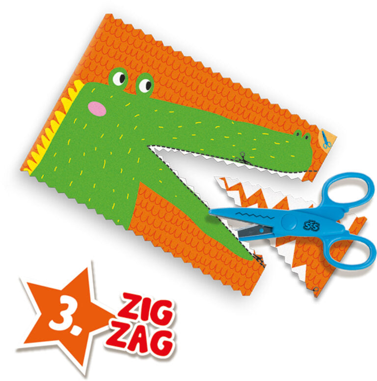 I Learn To Use Scissors Step-By-Step