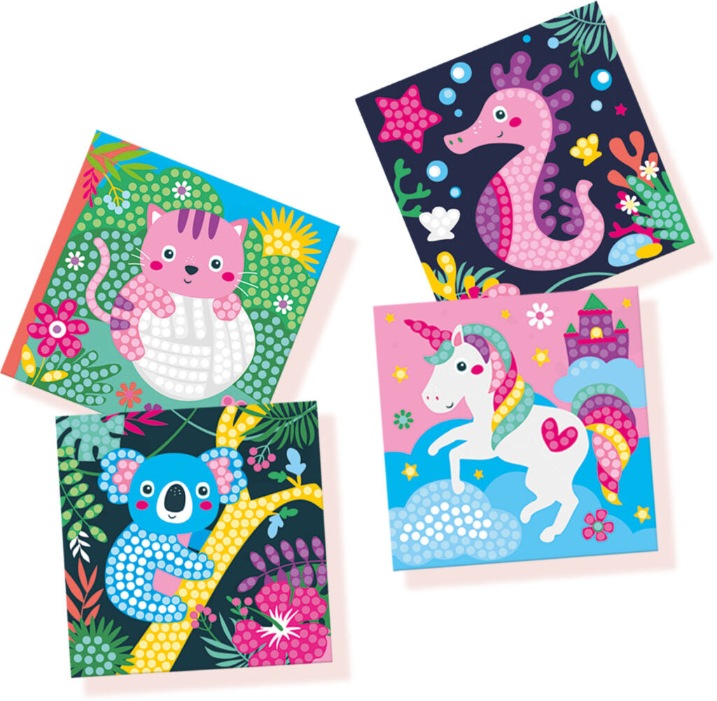 Diamond painting - Happy animals